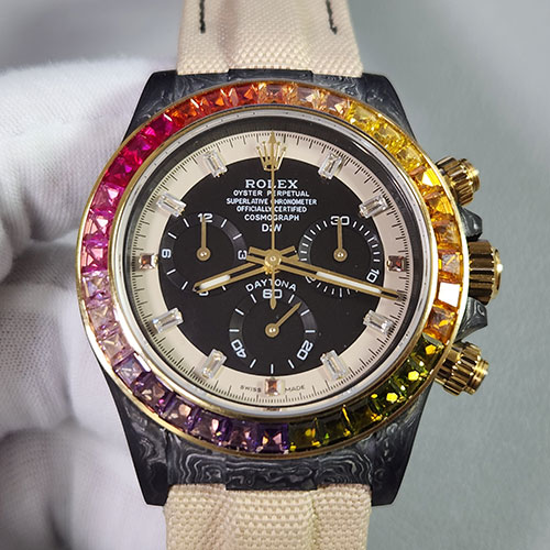 【TW製】DIWカスタマイズ ロレックスコピー コスモグラフ デイトナ RAINBOW SUNRAY 40mm 7750搭載
