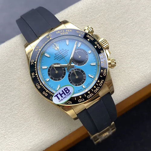 THB製 ロレックスコピーM126518LN-0014 コスモグラフデイトナ 40mm ターコイズブルー 4131搭載 最新品