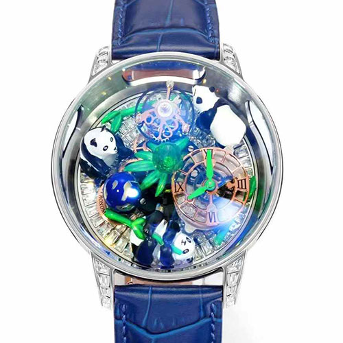 希少ジェイコブコピー アストロノミア トゥールビヨン Astronomia Art Pandas 新作腕時計