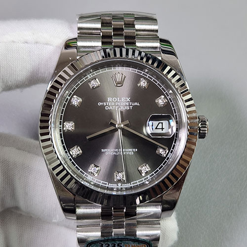 CLEAN製市場最高精密ロレックススーパーコピー時計 デイトジャスト126334G スレート 41mm 3235ムーブメント搭載