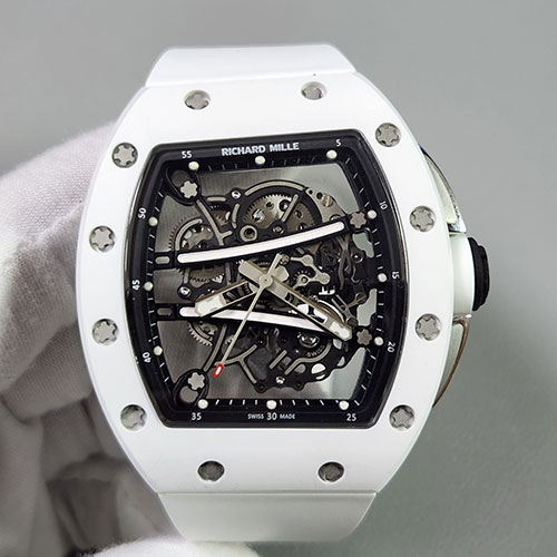RM製最高精密 リシャール ミルコピー RM61-01 ヨハン・ブレイク ホワイト