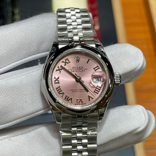 【GM製】ロレックスコピー レディス デイトジャスト M279160-0013 ピンク 28mm 2671搭載 状態の良い品