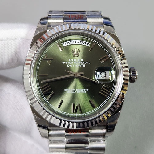 XT工場 ロレックス人気コピー デイデイト 40mm 228239 オリーブグリーン