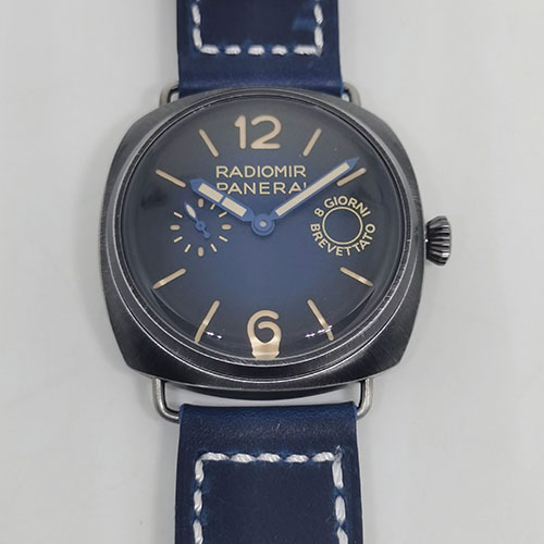 【TT製 ブルー】スーパーコピーパネライ ラジオミール オット ジョルニ PAM01348