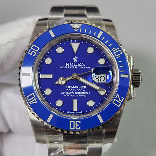 ロレックス サブマリーナー 116619LB,Asian 21600振動 オートマティック(自動巻き)( Noob工場最高製品)