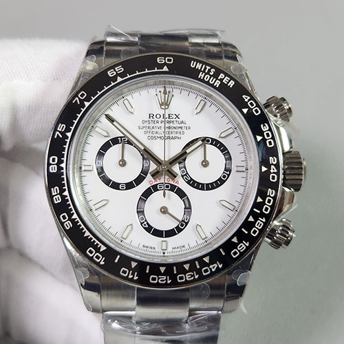 【GM製 ホワイト】 資産性の高いモデル M126500LN-0001 コスモグラフ デイトナ 40mm 4131搭載 クラシックモデル