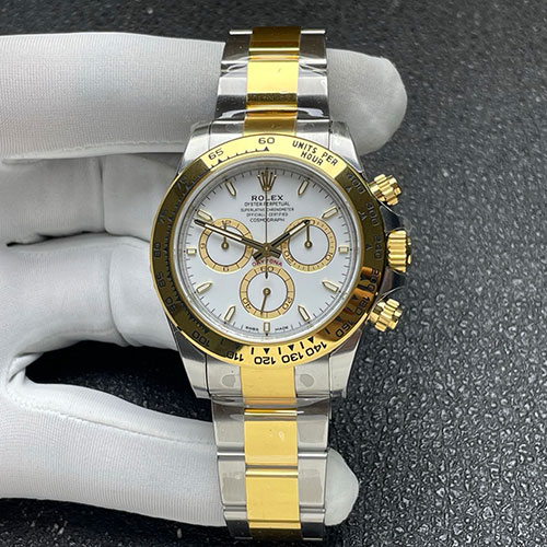 【VS工場 加重版】ロレックスコピー M126503-0001スモグラフ デイトナ 40mm ホワイト 4131搭載 重量164g