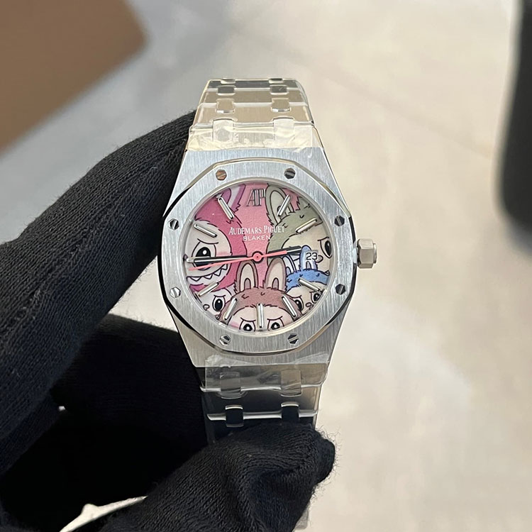 OMF製オーデマ ピゲコピー ロイヤル オーク オートマティック Lady Labubu Dial Best Replica 34mm