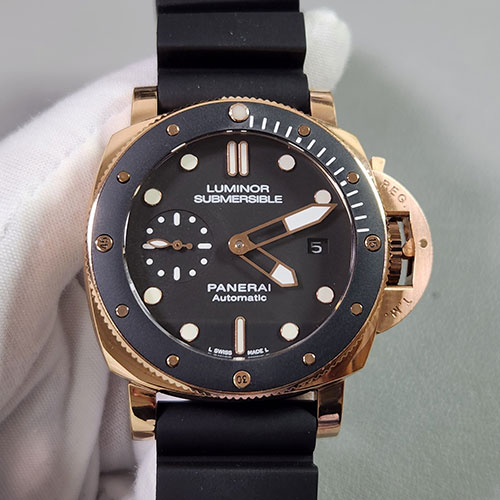 パネライ人気コピー PAM00974 サブマーシブル・42MM ゴールドテック