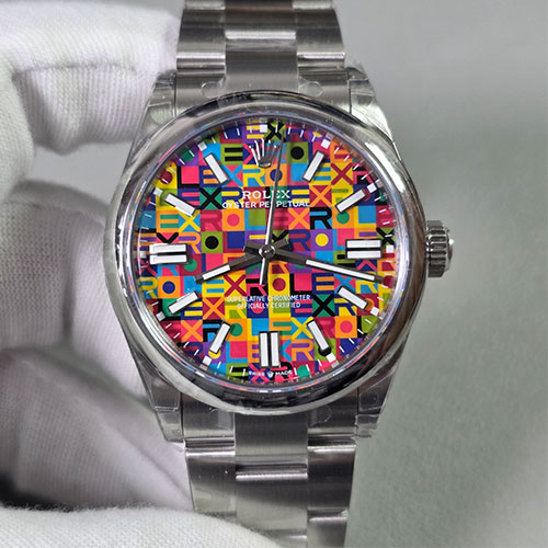 (VS製) ロレックスコピー M134300-0010 オイスターパーペチュアル 41mm マルチカラー