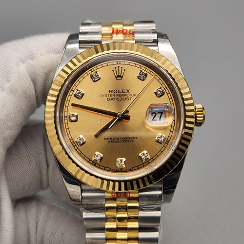 【XT製 最安値】ロレックス M126333-0012 デイトジャスト スーパーコピー時計 41mm シャンパン