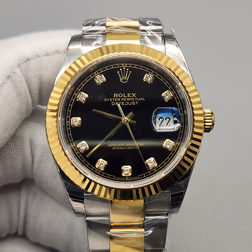 【XT工場スーパーコピー時計】ロレックス M126333-0005 デイトジャスト 41mm ブラック