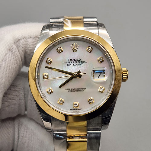 【XT工場】ロレックス 126333NG デイトジャスト 41mm ホワイトシェル スーパーコピー時計