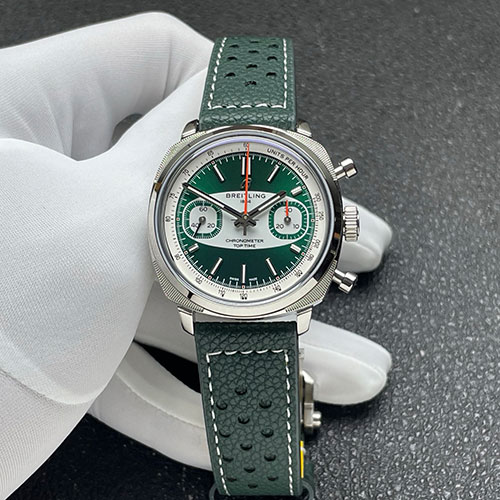 BLS製 ブライトリング トップタイム B01 レーシング AB01771A1L1X1 自動巻き グリーン系 ブランドコピー