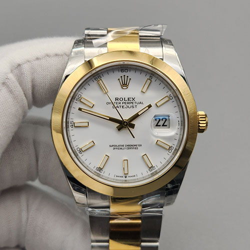 魅了される腕時計 ロレックスコピー デイトジャスト 41 ホワイト 126303 XT工場
