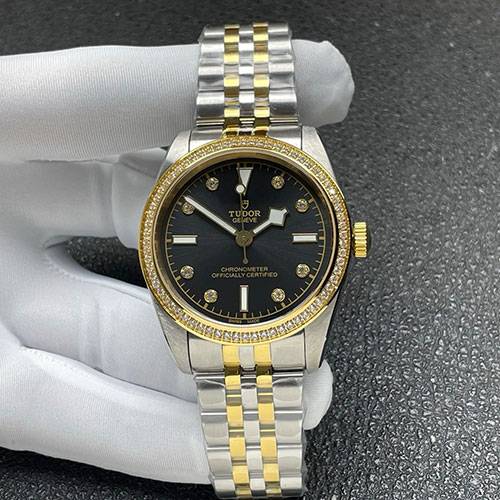 【TW製】チューダースーパーコピー時計 ブラックベイワン39 S&G M79673-0005 精巧腕時計