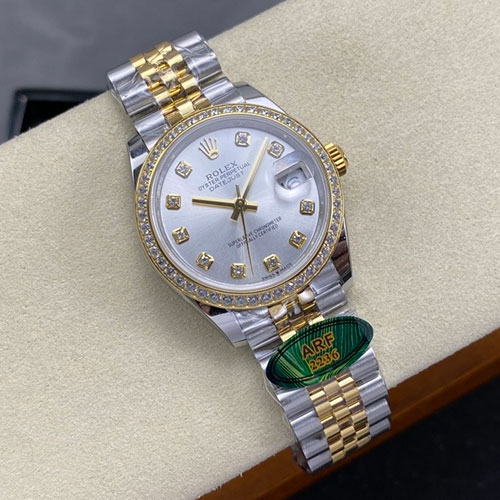 【ARF製 レディース】ロレックスコピー時計 M278383RBR-0020 デイトジャスト 31mm 2236搭載