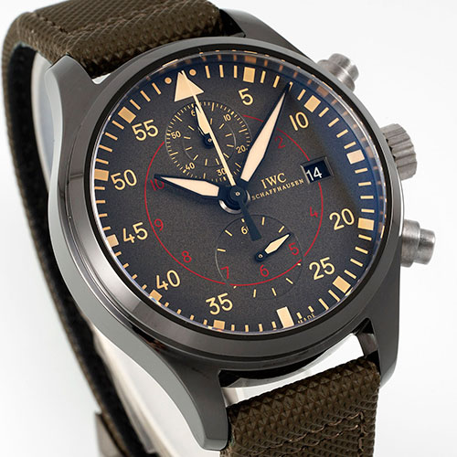 【APS製 IWCコピー時計】IW388002 インターナショナルウォッチカンパニー パイロットウォッチ クロノグラフ トップガン ミラマー