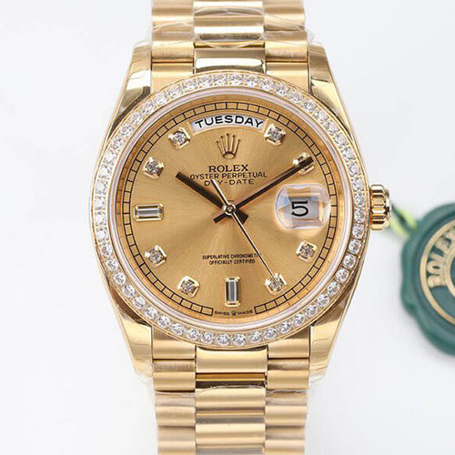 【GM製造メーカー】ロレックスコピー時計 デイデイト M128348RBR-0008 ブランドスーパーコピー