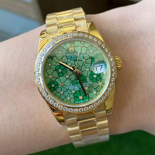 【GM製 グリーンフローラルモチーフ】M278288RBR-0038 デイトジャスト 31mm ロレックスコピー時計 安心購入