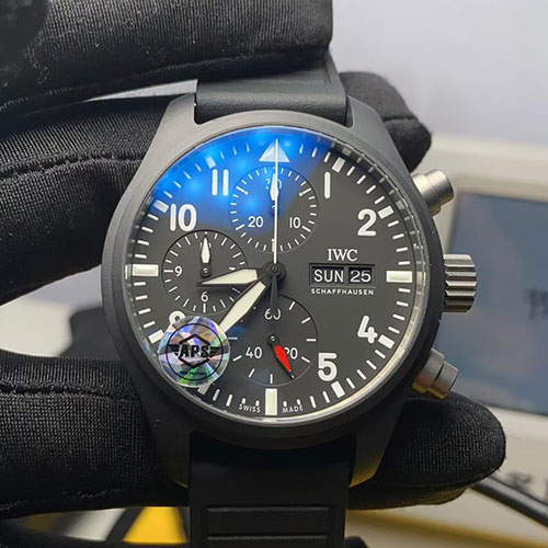 APS製  IWCコピーパイロット ウォッチ クロノグラフ トップガン レイク タホ IW389401 実用性抜群