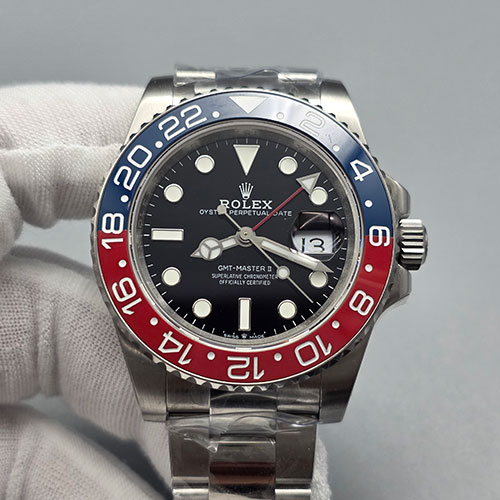 2024新品ロレックスコピー GMTマスター II ,3285ムーブメント搭載！M126710BLRO-0002 ( Noob工場)