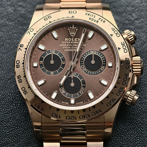 【加重版 砲金ハイランク】116505 チョコレート/ブラック コスモグラフ デイトナ BDS工場 ハイランクロレックスコピー