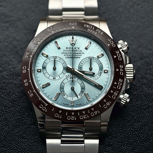 【加重版 砲金】ロレックスコピー コスモグラフデイトナ M116506-0002 40mm(アイスブルー) (BDS製造)