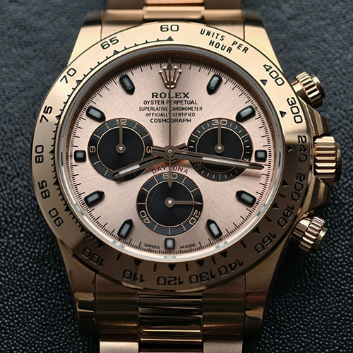 (加重版 砲金ハイランク)116505 ピンク/ブラック コスモグラフ デイトナ BDS工場 ロレックスコピー時計