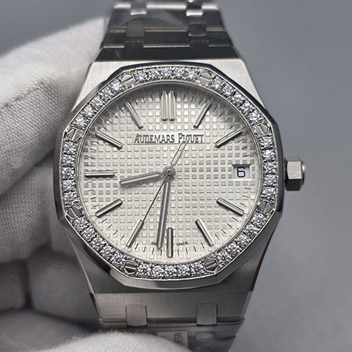 【APS製 パーソナルカスタマイズ】オーデマピゲコピー ロイヤルオーク オートマティック 15510ST.OO.1320ST.08 シルバー