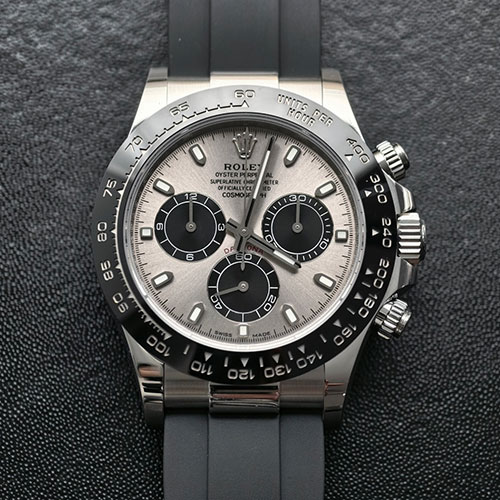 【加重版 砲金】超人気ロレックスコピーM116519LN-0027 コスモグラフデイトナ40mm シルバー (BDS製造)