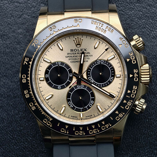 BDS製ロレックススーパーコピー時計 コスモグラフデイトナ M126518LN-0012 (加重版 砲金)