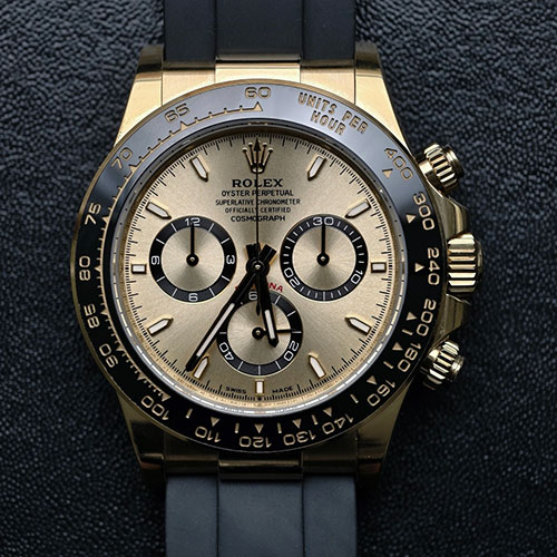 BDS製ロレックスコピー時計 コスモグラフデイトナ M126518LN-0010 (加重版 砲金)