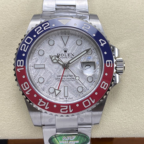 【ARF製】ロレックスコピー M126719BLRO-0002 GMTマスター メテオライト 3285搭載 池袋好評商品