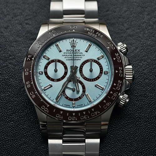 【加重版 砲金】ロレックススーパーコピー時計M126506-0002 コスモグラフデイトナ 40mm アイスブルー (BDS製造)