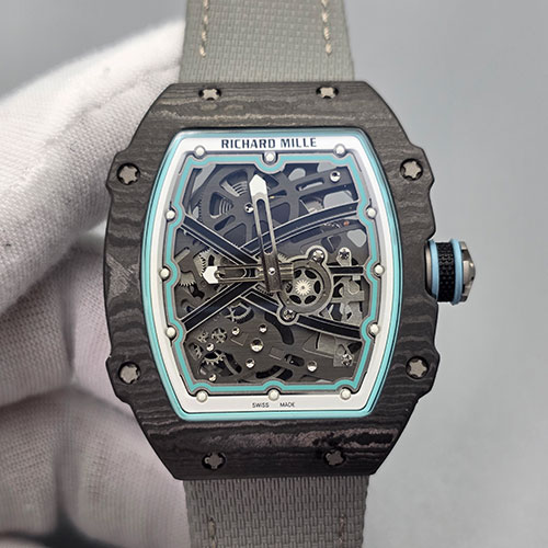 (XT工場)リシャールミルコピーRM67-02 セバスチャン・オジェ カーボンTPT(電池式) 大好評店舗