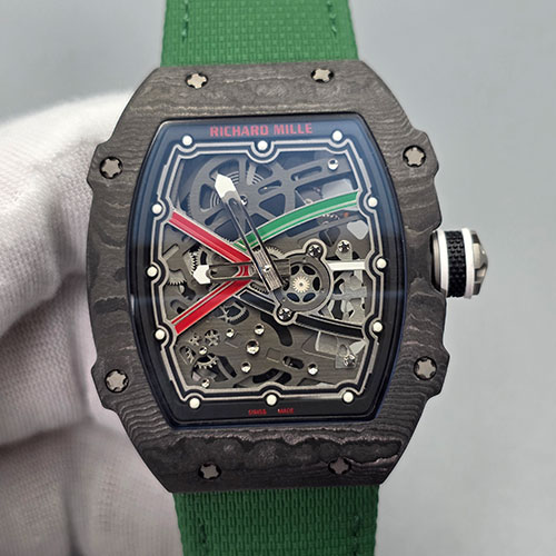 (XT工場)リシャールミルコピーRM67-02 セバスチャン・オジェ カーボンTPT(電池式) 好評商品