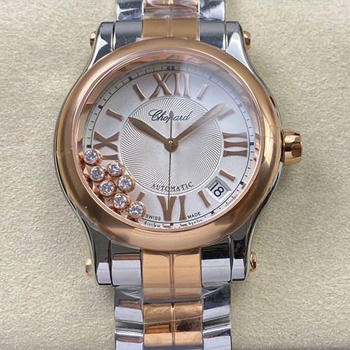 (YF工場) ショパールスーパーコピー時計ハッピースポーツ 278559-6002 オートマティック 36mm