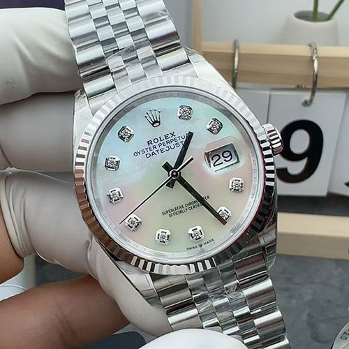 VS工場製 ロレックスコピー M126234-0020 デイトジャスト 36mm ホワイトシェル 優れた精度