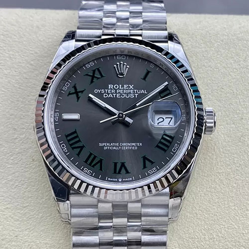 VS製 ロレックスコピー M126234-0045 デイトジャスト(ケース径36mm) スレートローマ