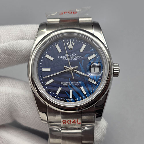 TT製作品のロレックスコピー時計 デイトジャスト36mm 126200 ブルー