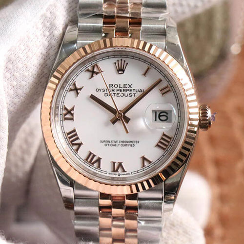 【GM工場】ロレックスコピー M126231-0015 デイトジャスト 36mm ホワイト