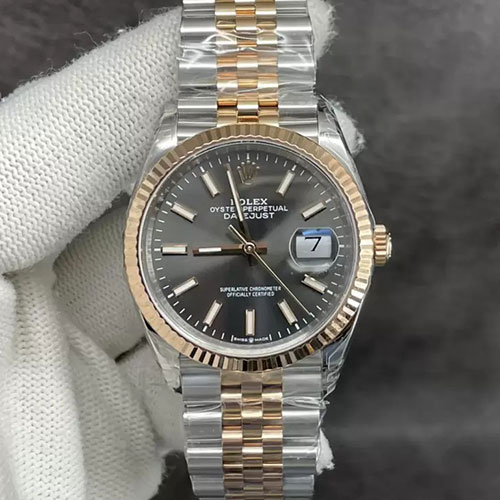 (VS製)  デイトジャスト M126231-0013 グレー ロレックススーパーコピー時計