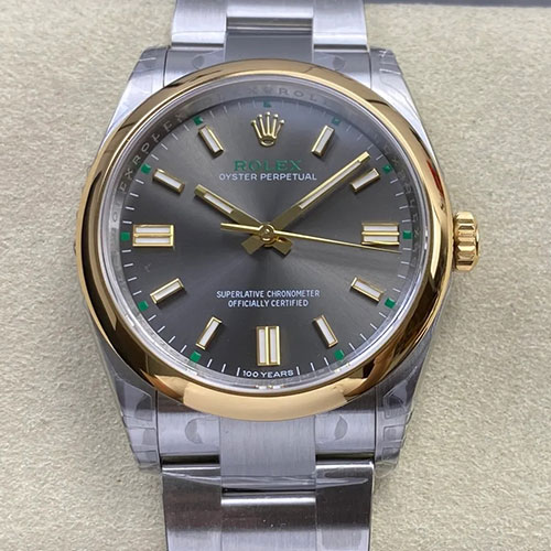 【VS製】ロレックスコピー M126003-0001 オイスターパーペチュアル 36㎜ スレート 安心購入