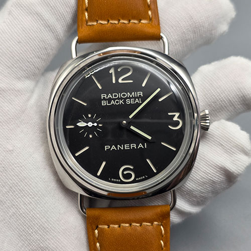 腕時計専門販売 PANERAI ラジオミール ブラック シール 21600振動 Hand-winding スーパールミナンス  シーンを選ばず